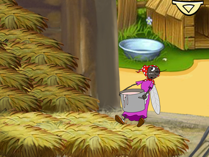 Una mosca avida.I bambini racconto per M. Bulatova