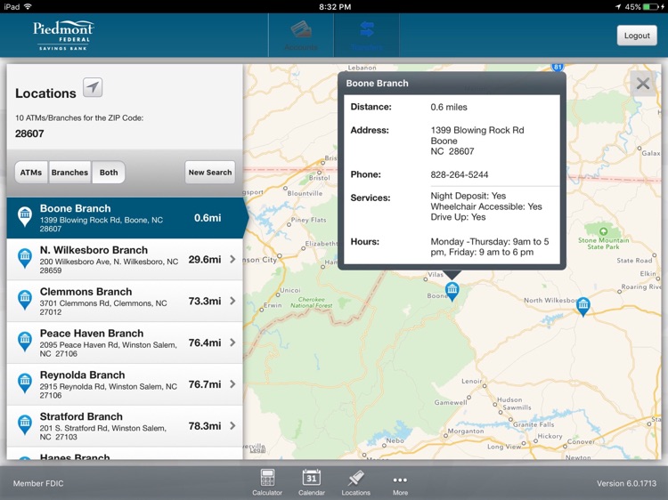 Piedmont Federal Mobile for iPad screenshot-4