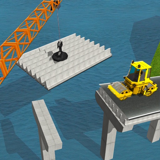 Bridge Construction Simulator 2017: Extreme Crane iOS App