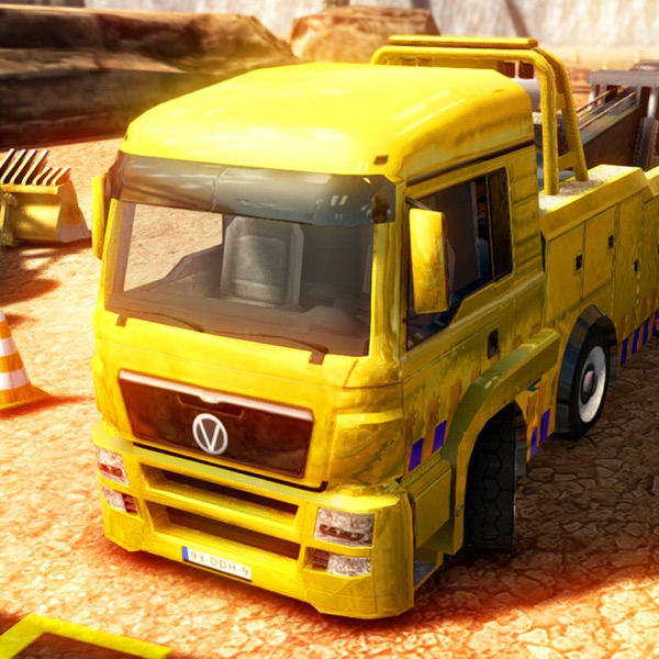 CONSTRUCTION CRANE PARKING - DRIVING SIMULATOR CONSTRUCTION CRANE PARKING - DRIVING SIMULATOR