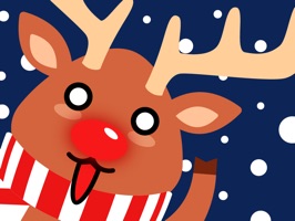 Moji Reindeer Animated Christmas Sticker Pack