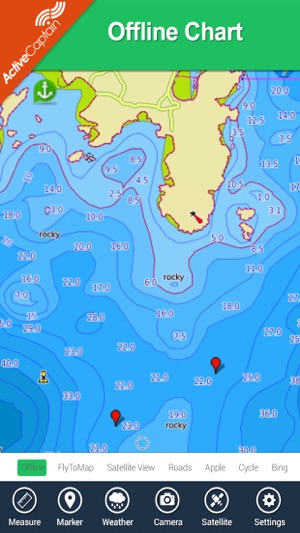 Marine : Asturies HD - GPS Map Navigator(圖2)-速報App