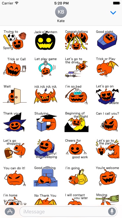 Trick Or Treat Emojis