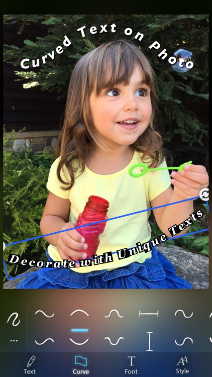 Curvegram - Curved Text for Instagram