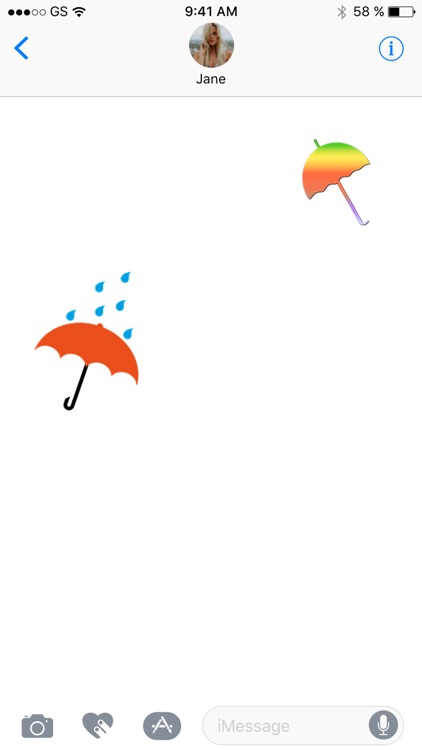 Umbrella Sticker Pack