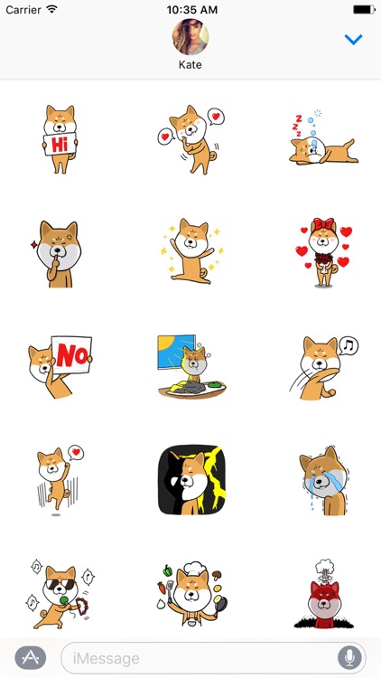 Shiba Inu Dog Sticker Pack