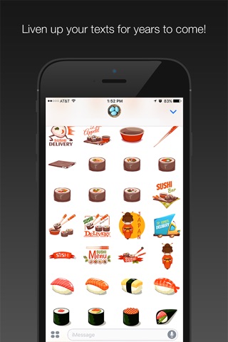 Sushi Stickers screenshot 2