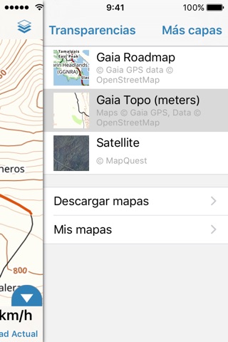 Gaia GPS Classic screenshot 2