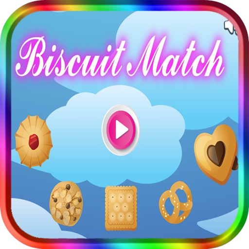 Biscuit Cookies Match Game for Kids brain training