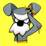 Funny Schnauzer - Cute stickers for iMessage