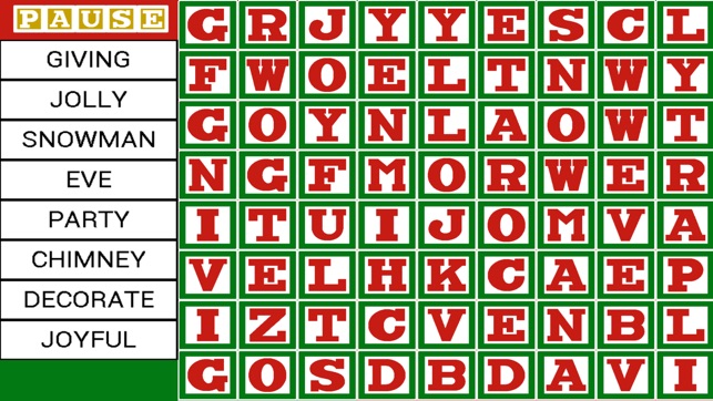 Word Owls WordSearch Christmas(圖2)-速報App