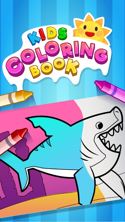 Coloring Book App For Toddlers - 2178+ SVG File for DIY Machine - Free