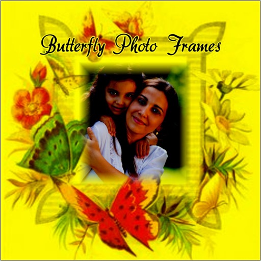 Butterfly Photo Frames Nature lover Smart Edit Pic