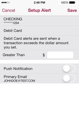 Bank of Arkansas Mobile screenshot 3