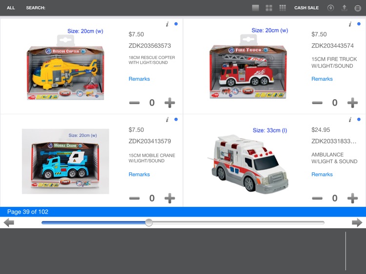 Zest Imports Catalogue and Ordering System