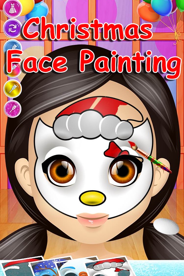 Carnival Face Paint - Kids Salon & Christmas Games screenshot 4