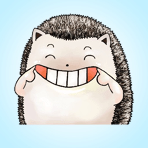 Cute Hedgehog - Funny Stickers! icon