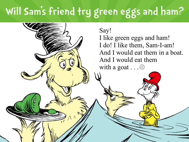 Dr. Seuss’ Green Eggs and Ham