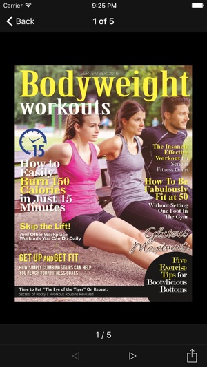 Bodyweight Workouts Magazine(圖2)-速報App