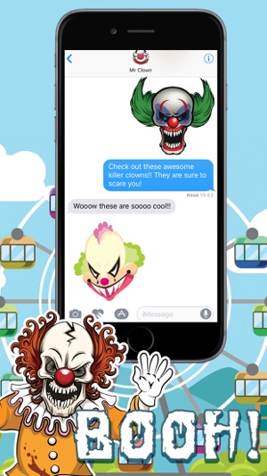 Killer Clowns Stickers(圖1)-速報App