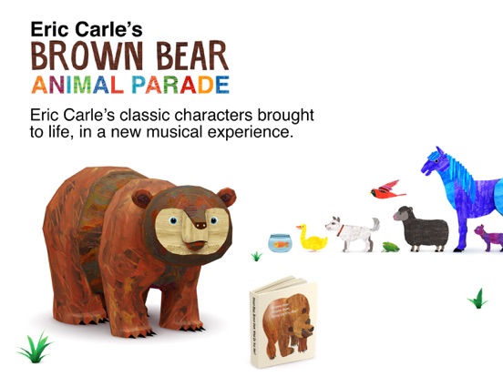 Eric Carle’s Brown Bear Animal Parade iPad app afbeelding 1