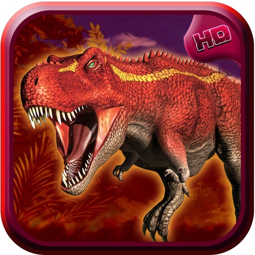 Jurassic Dinosaur Hunting Park Of Halloween Icon