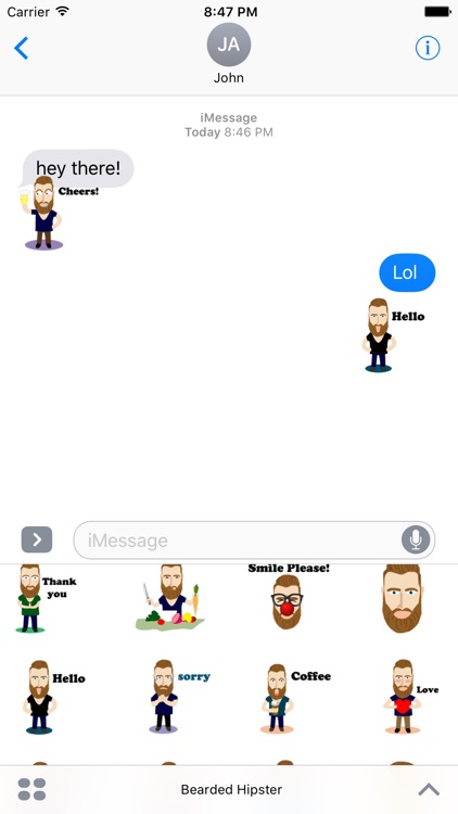 Bearded Hipster