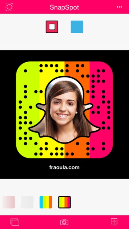 SnapSpot - snapcode generator for Snapchat! screenshot-3