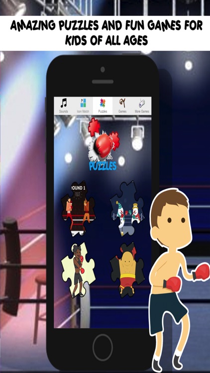 Boxing Games for Little Kids - Puzzles