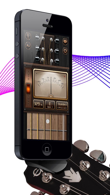 Chromatic Guitar Tuner: Ukulele, Bass, Violin