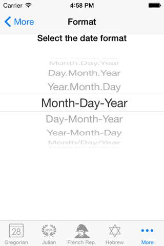 Calendar Converter screenshot 4