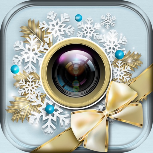 Christmas Photo Frames Edit.or with Xmas Sticker.s Icon