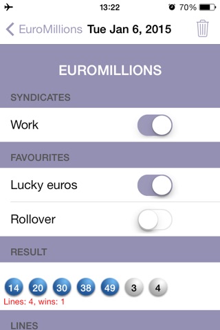 Lottery Ace EuroMillions screenshot 4
