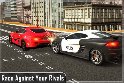 Police Car Chase Smash 2016 screenshot 3