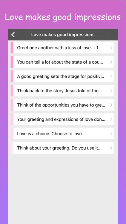 The Love reminder bible quotes for messenger