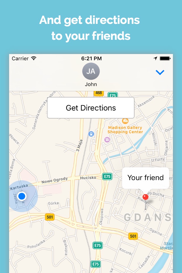 Share Location - Share location with your friends screenshot 2