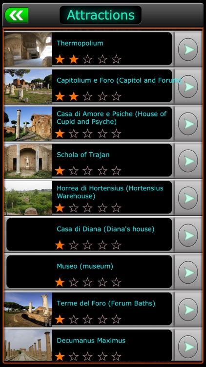 Ostia Antica Offline Map Travel Guide