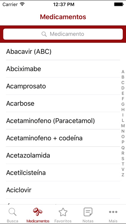 Medicamentos de A a Z screenshot-3