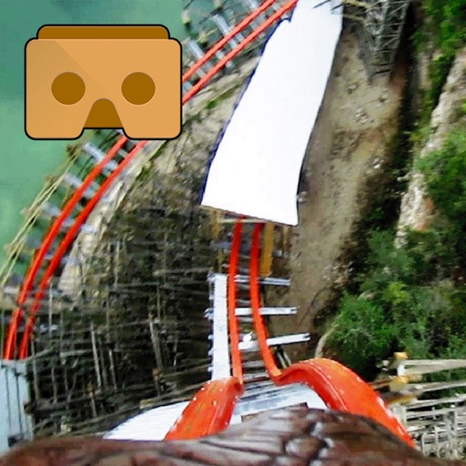 Iron Rattler Roller Coaster VR 360 icon