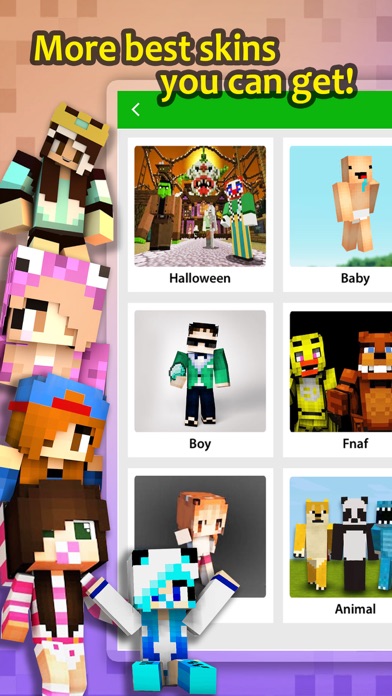 Girl Skins Creator for Minecraft Pocket Editionのおすすめ画像2