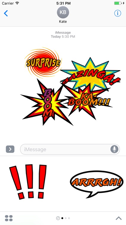 Comic Messages screenshot-3