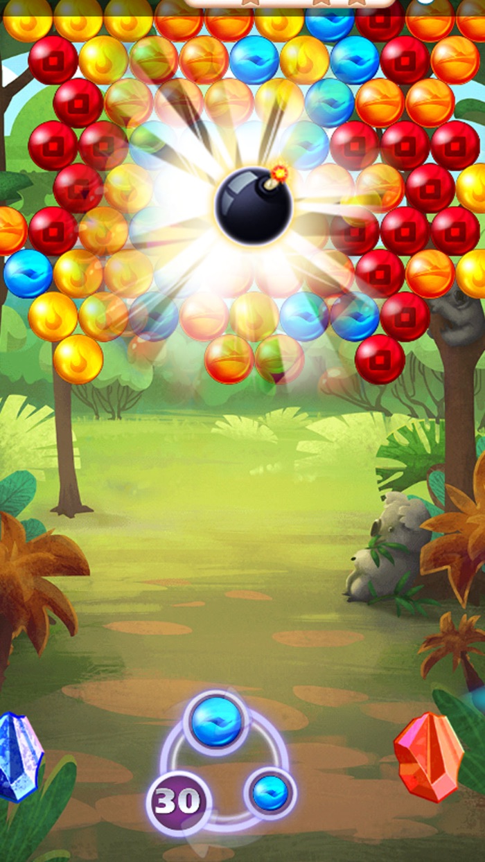 Bubble Jungle Planet