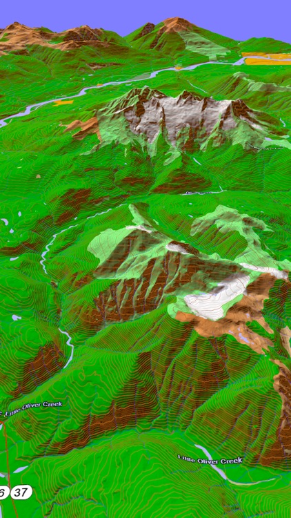 Scenic Map Western Canada screenshot-4