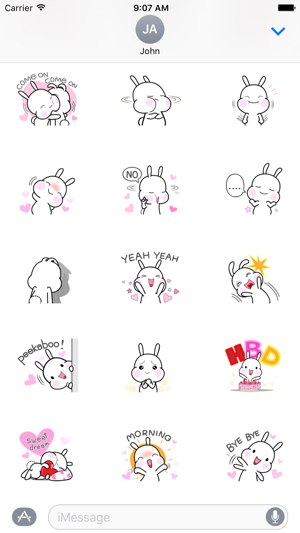 Naughty Rabbit Sticker(圖3)-速報App