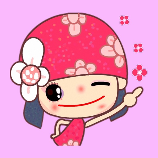 Flower Fairy - Cute stickers for iMessage