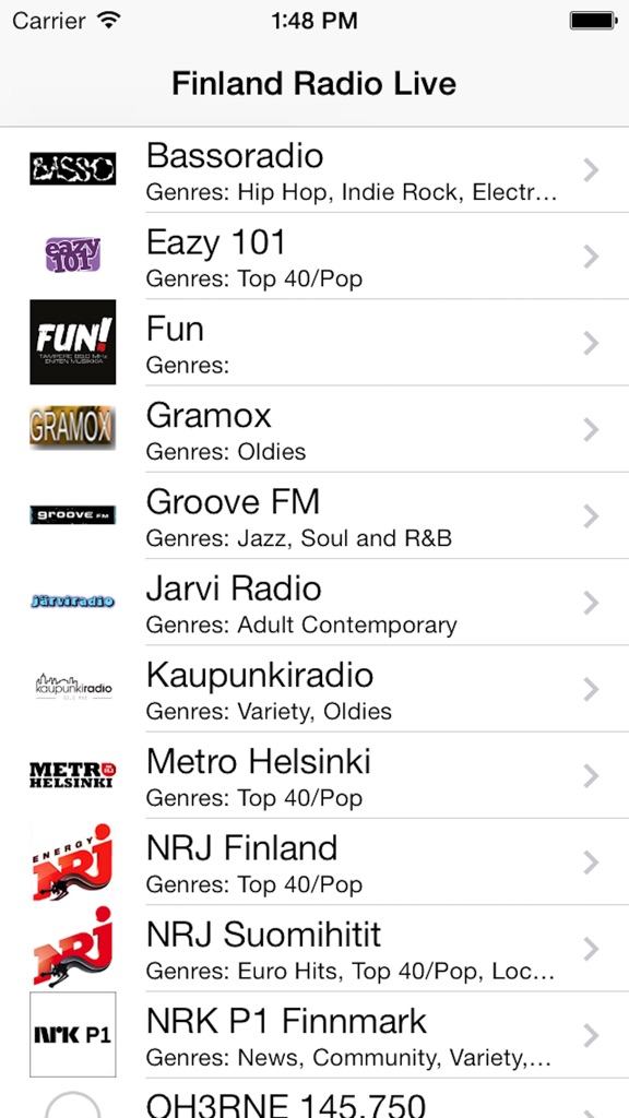 【图】Finland Radio Live (Suomen Kieli, Finnish, Swedish, Suomalainen)(截图1)