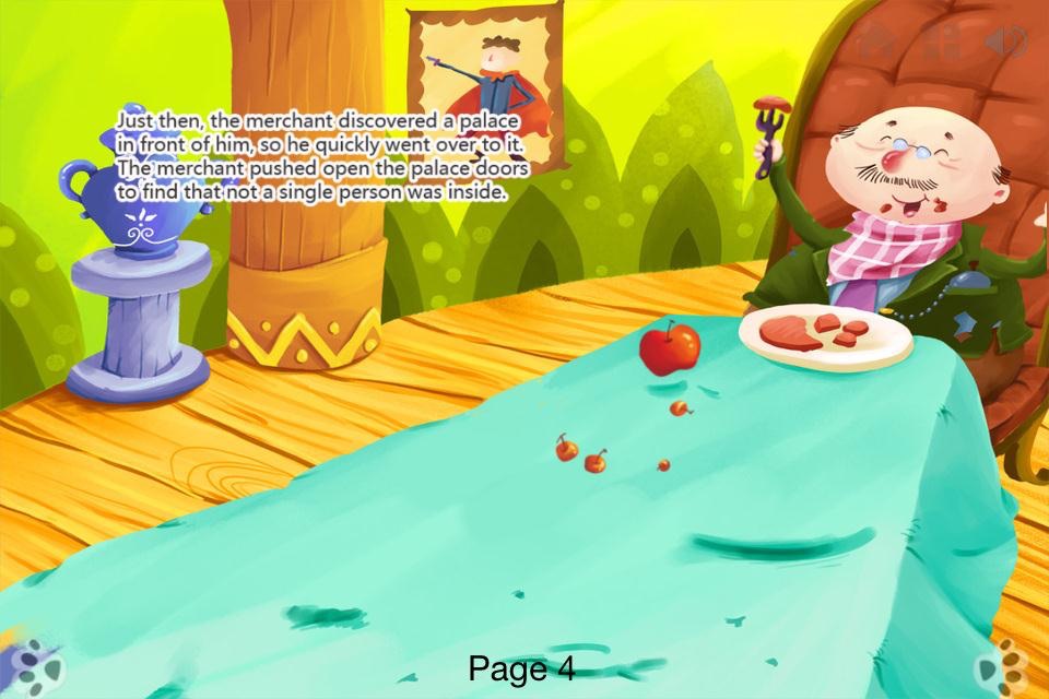 Beauty and the Beast - Bedtime Fairy Tale iBigToy screenshot 4