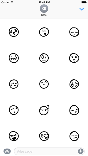Doodle Emoji Stickers(圖3)-速報App