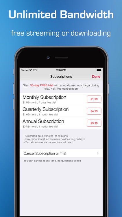 Ultra Cloud VPN by ArkVPN: Unlimited Hotspot Surf