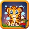 Kids Game Tiger Coloring Version